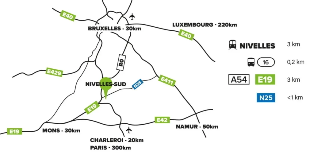 Itinéraire vers le centre de formation Wikitech